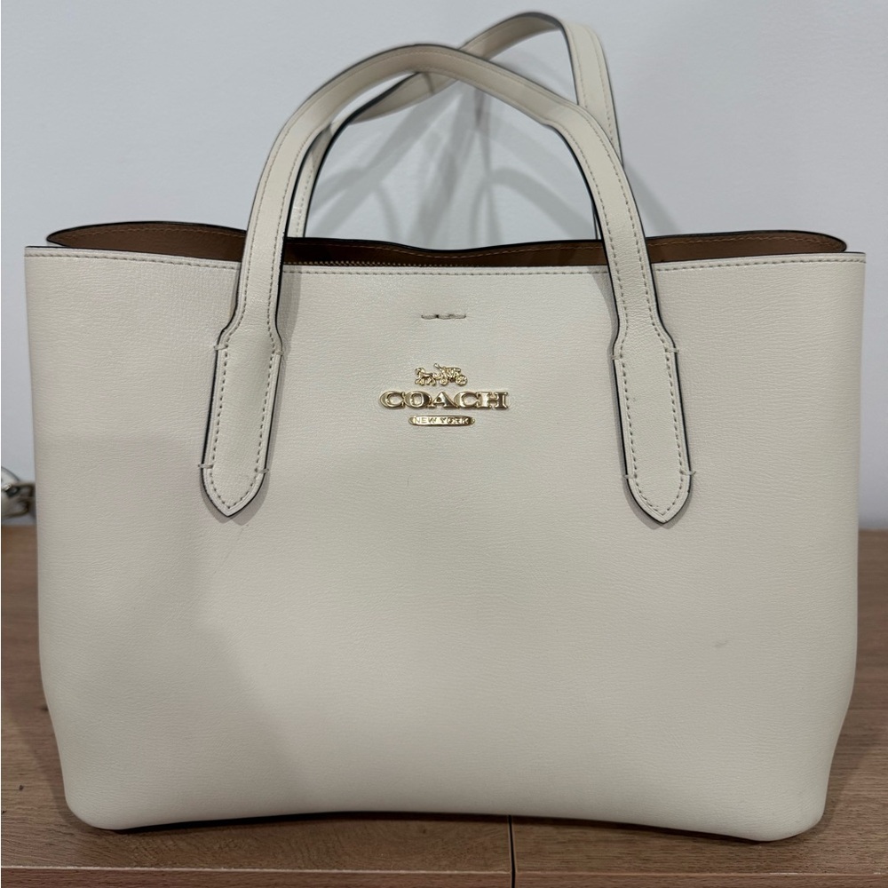 Coach Cream Shoulder Bag